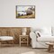 Stupell Industries Floral Truck Delivery Framed Floater Canvas Wall Art Design by Kim Allen